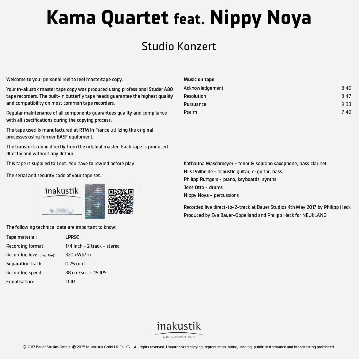 Studio Konzert