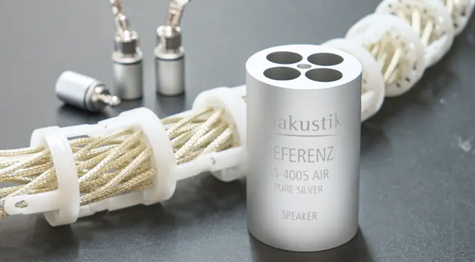 in-akustik Reference LS-4005 AIR Pure Silver Speaker Cable