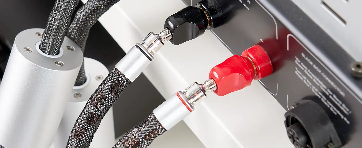 in-akustik Air Technology cable connections