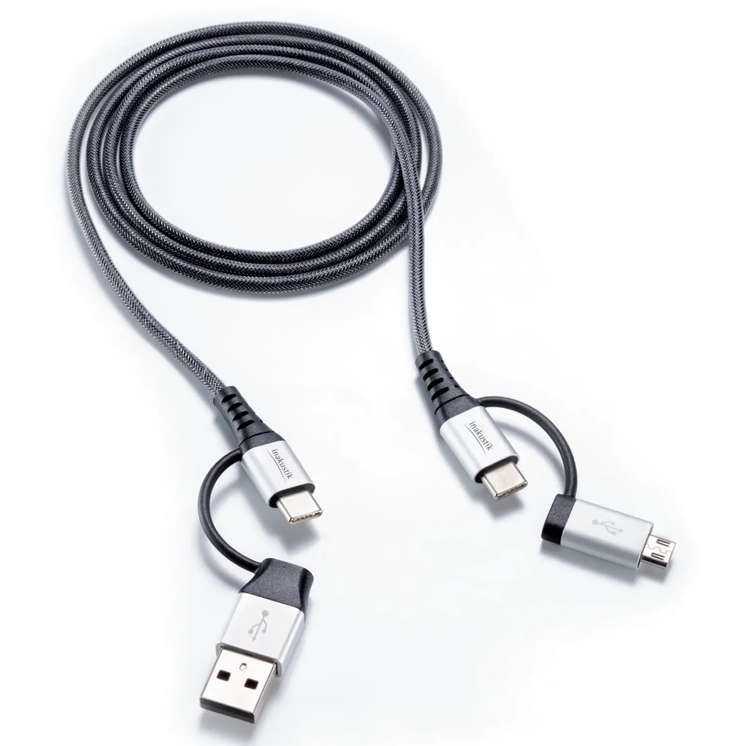 High Speed USB A < > Micro B