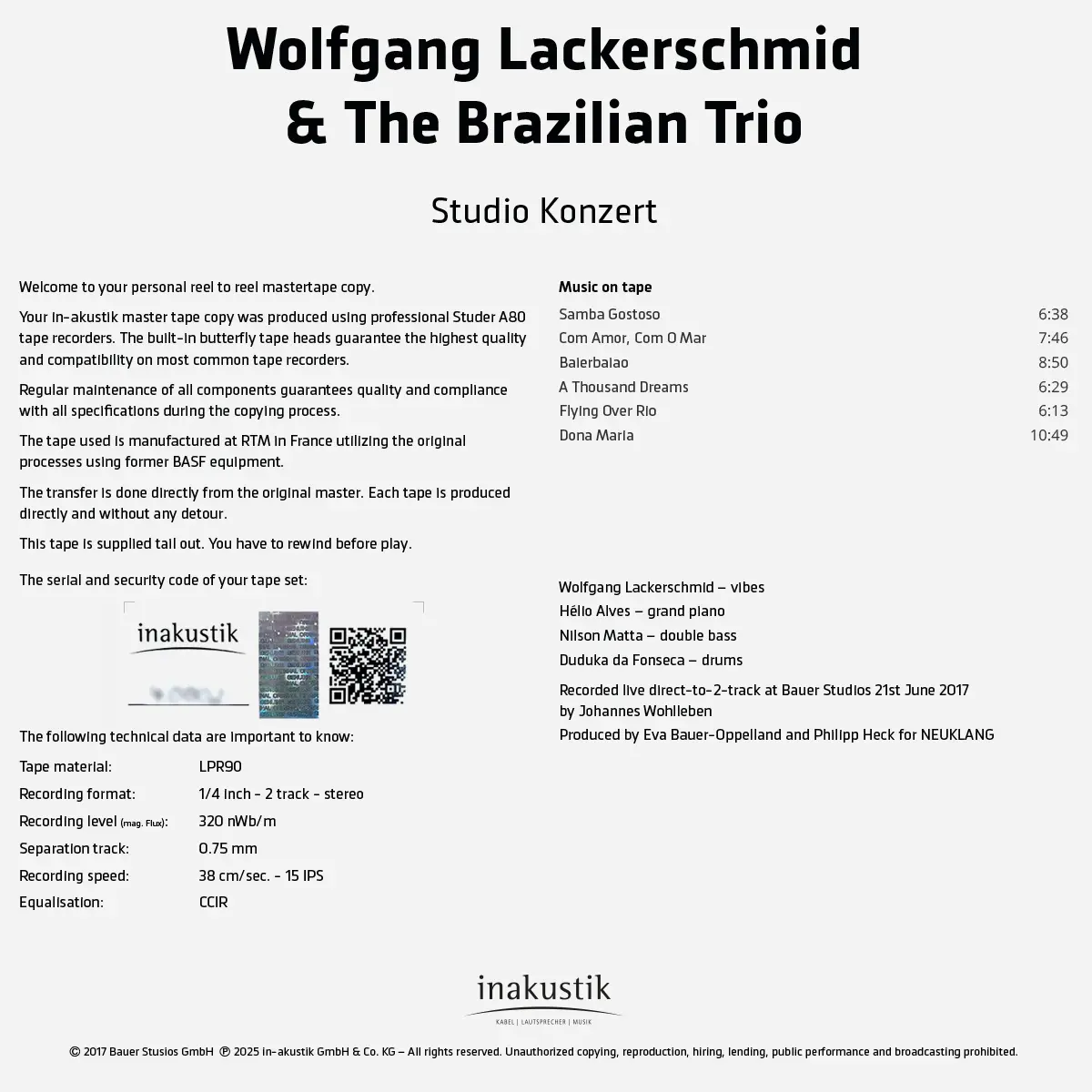 Studio Konzert