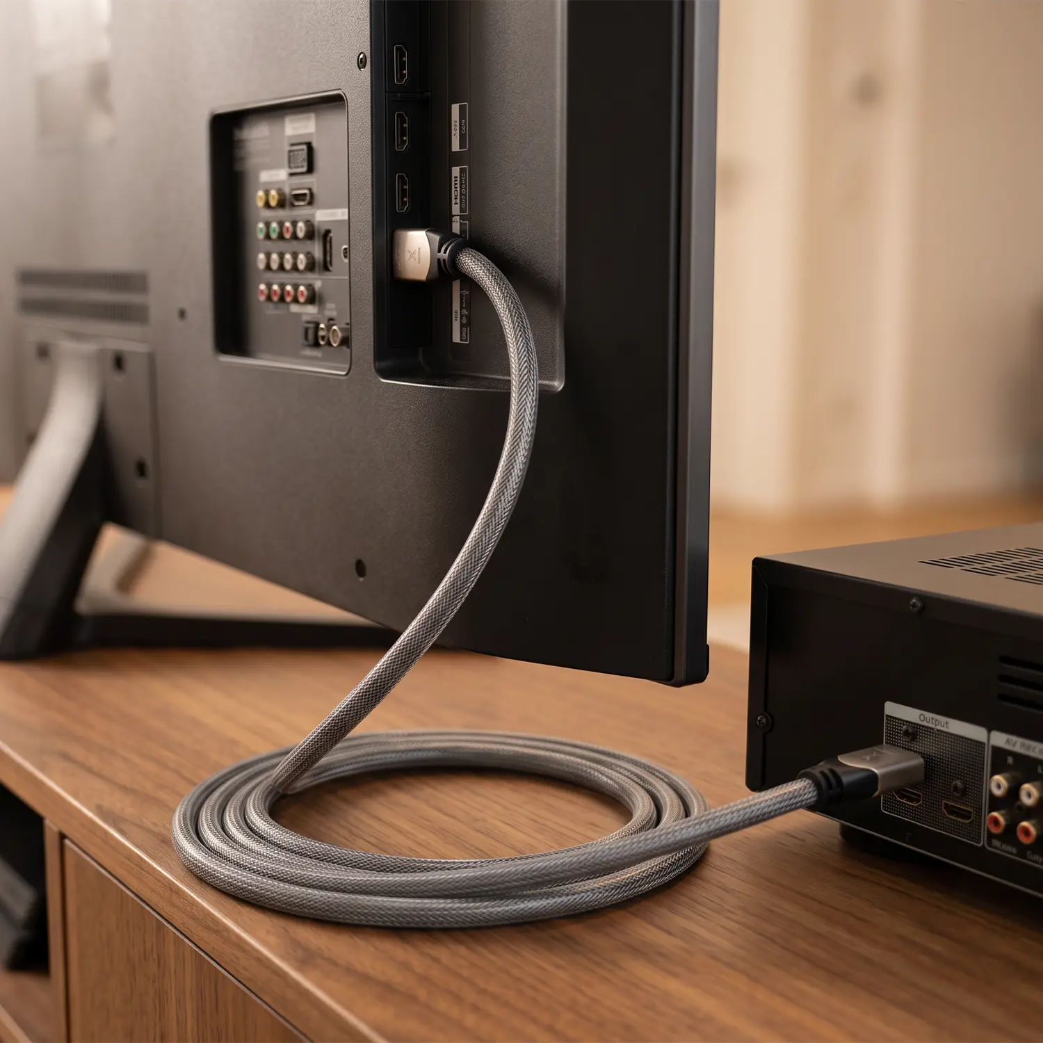 High-Speed HDMI Cable | White Line